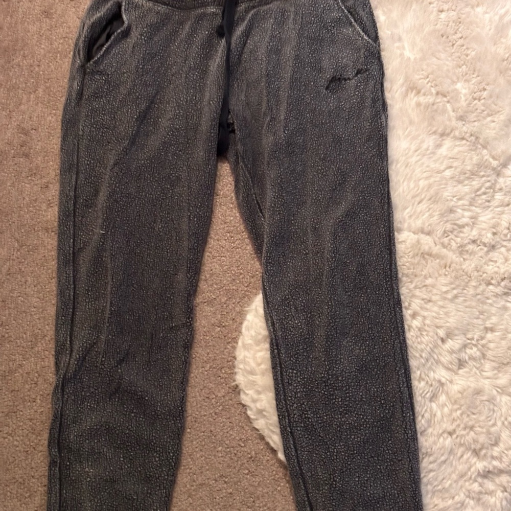 Grey PINK small sweatpants